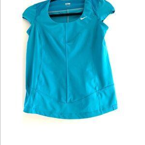Turquoise blue Nike athletic top xs